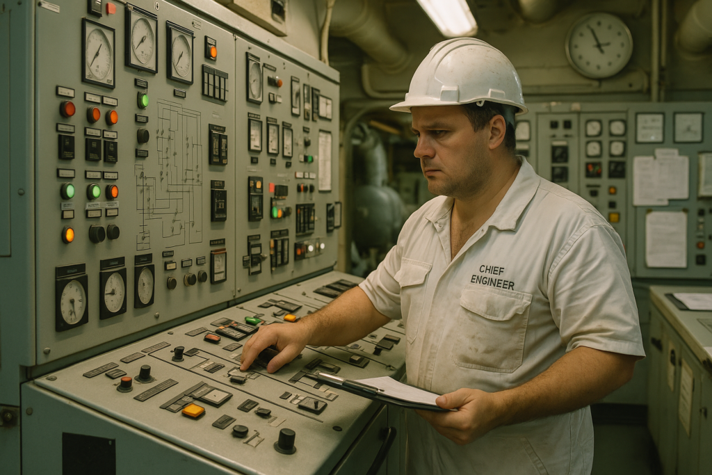 Chief Engineer in Merchant Navy