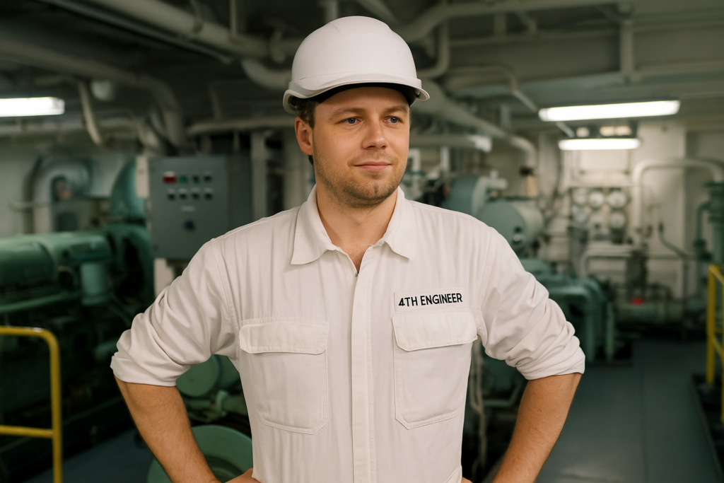 Fourth Engineer in Merchant Navy