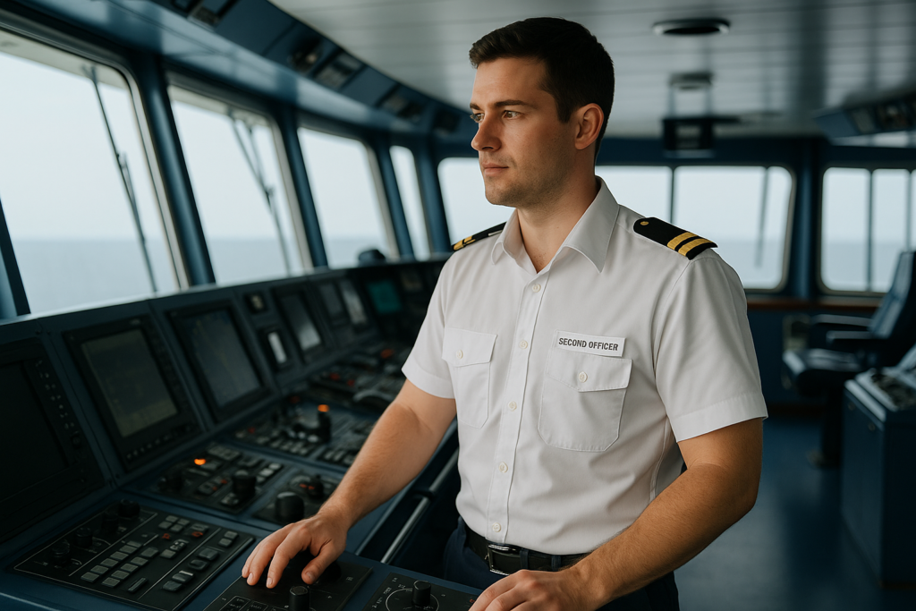 Second Officer in Merchant Navy