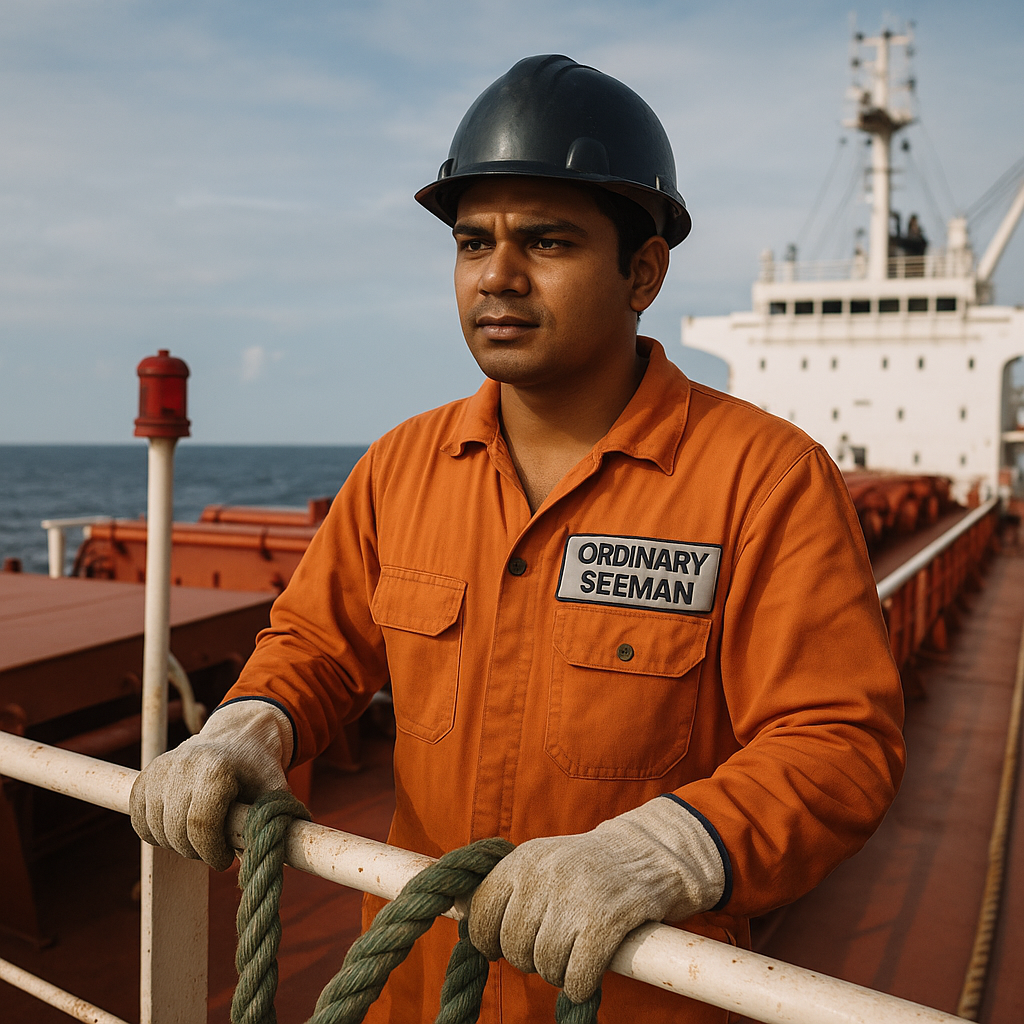 Ordinary Seaman in the Merchant Navy