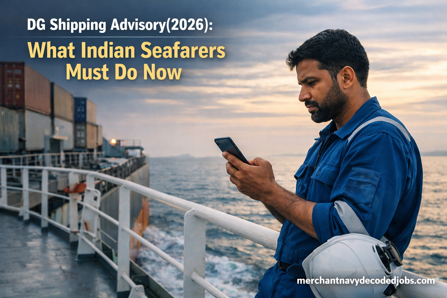 Read more about the article DG Shipping Iran Advisory: What Indian Seafarers Must Do